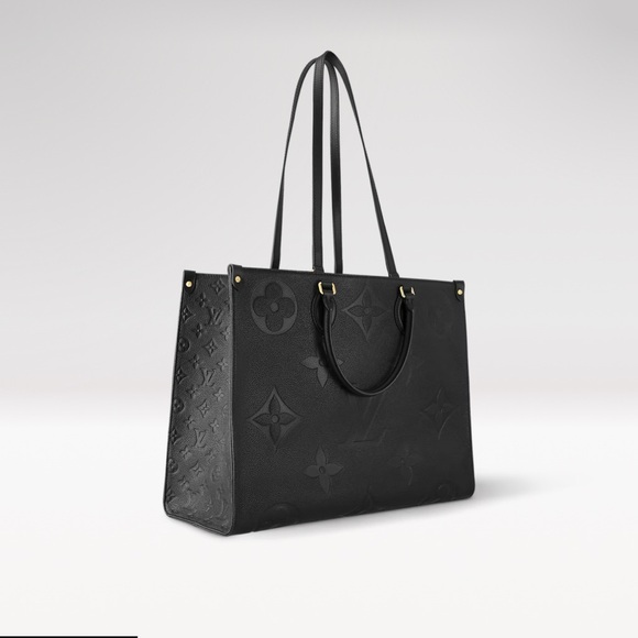 SOLD Louis Vuitton Black Empreinte Monogram OnTheGo GM NWT - Picture 11 of 11